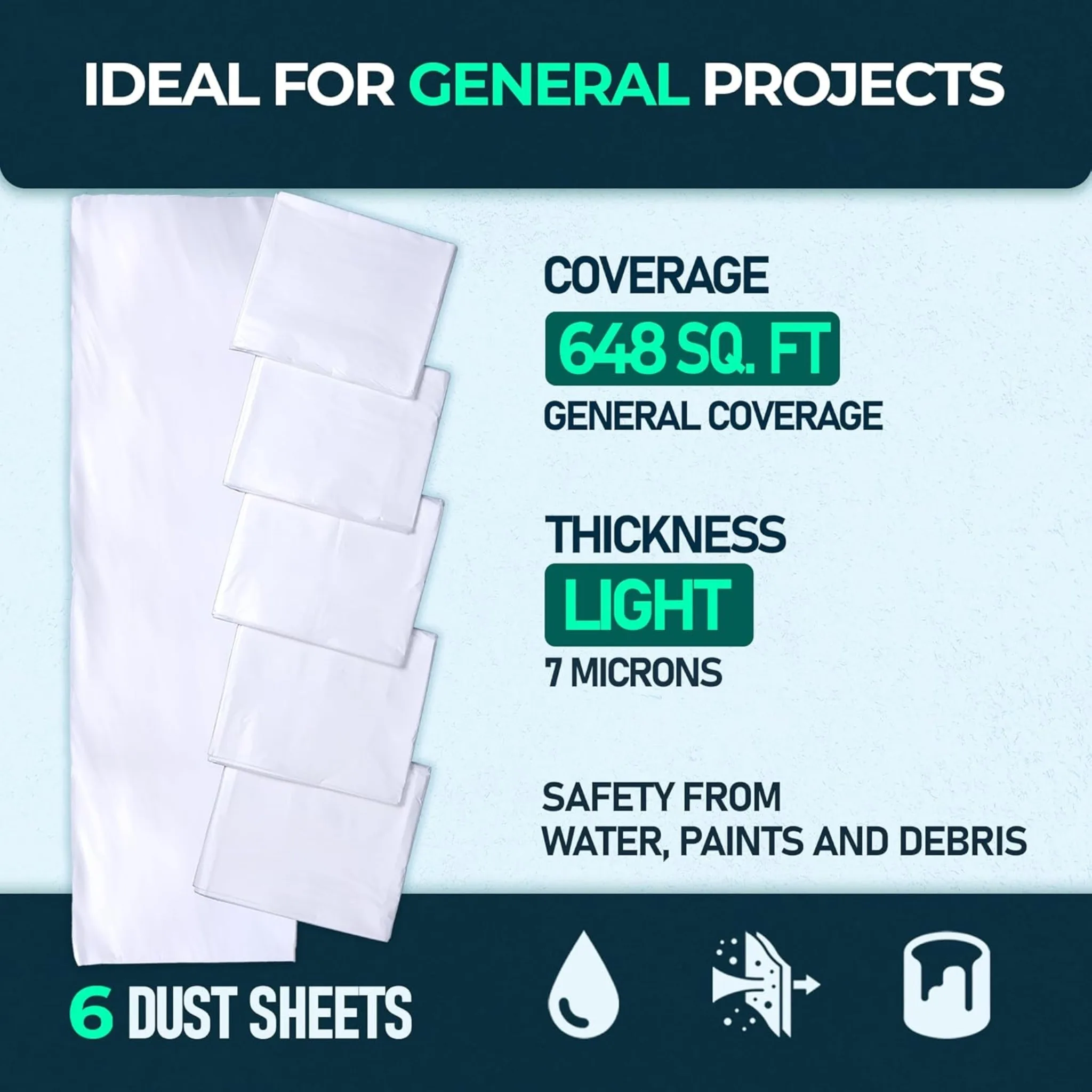 Ideal for general projects — 6 pack essentials