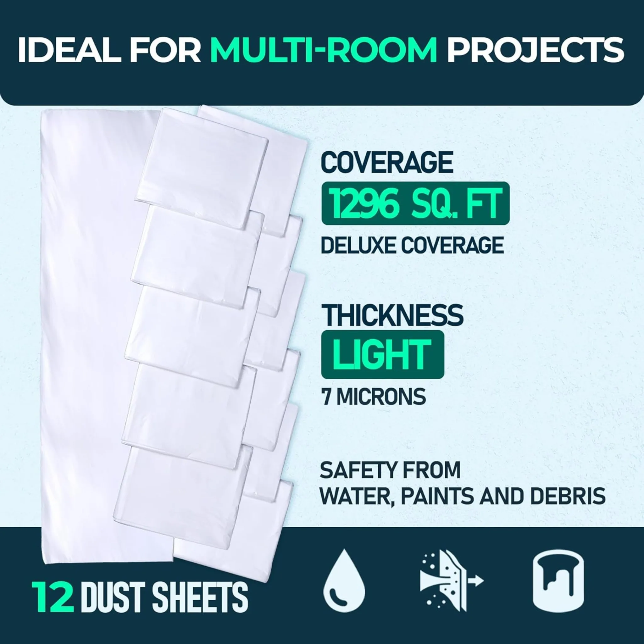 Ideal for multi-room projects — 12 pack deluxe