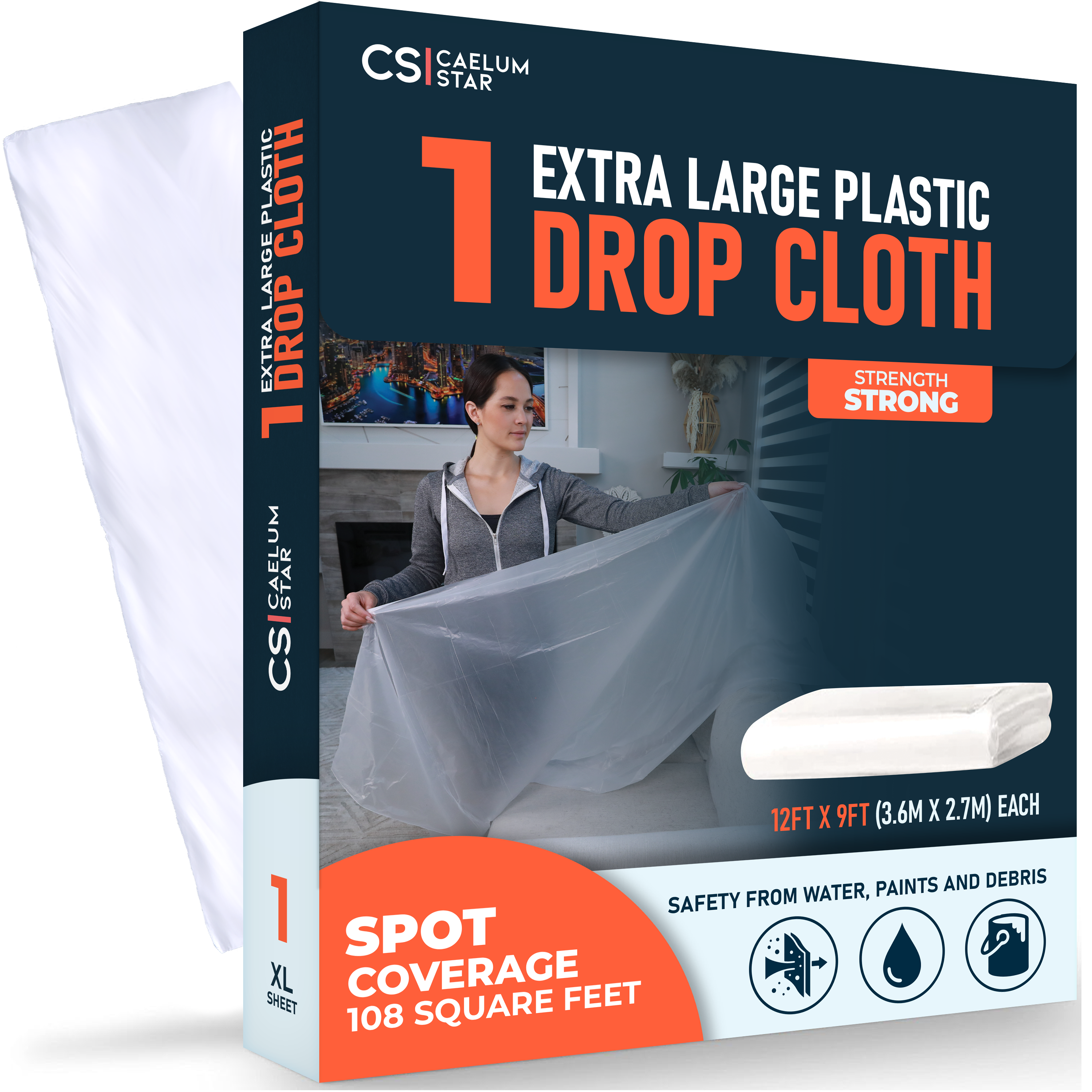 CS 1 Pack Extra Large Drop Cloth by Caelum Star